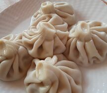 Хинкали из баранины отварные
