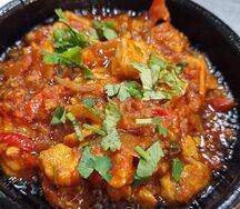 Чашушули из семги