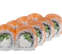 Ролл Филадельфия с огурцом