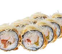 Горячий ролл Цезарь темпура