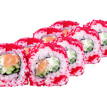 Ролл Калифорния с лососем