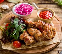 Шашлык из курицы
