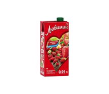 Сок Любимый Земляничное лето
