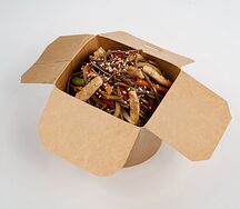 Лапша соба с курицей