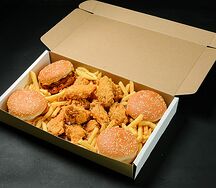 Friends box Чикенбургер и крылья