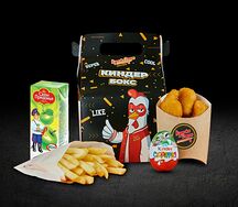 Киндер бокс с наггетсами