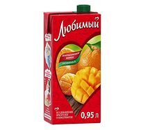 Сок Любимый Апельсиновое манго