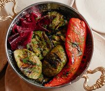 Овощи на углях