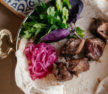 Шашлык из говяжьей вырезки