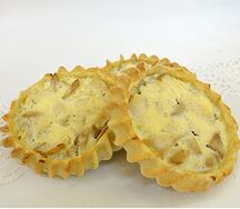 Перепечи с курицей и грибами