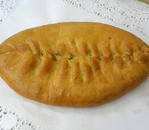 Пирог с горбушей