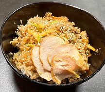 Тяхан с курицей