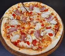 Курица и бекон