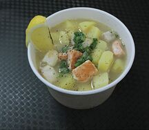 Уха из ценных пород рыб