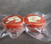 Рулет для запекания из нерки и ананаса