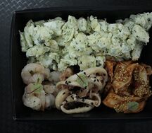 Скрэмбл с пармезаном