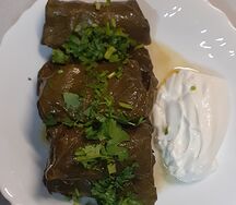 Долма из свинины и говядины