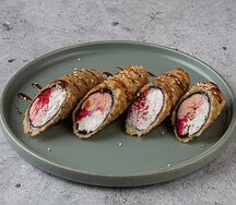 Стрипсы с лососем