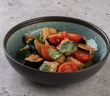 Хрустящие баклажаны в соусе тайский чили