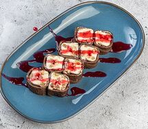 Манила-ролл с арахисом и изюмом