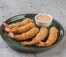 Креветки в темпуре