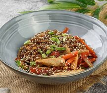 Вок лапша с говядиной