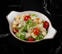 Салат Цезарь с креветкой