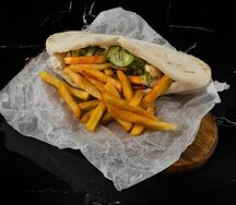 Сувлаки куриный в кармашке