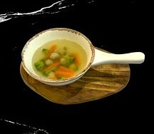 Суп куриный с кнелями