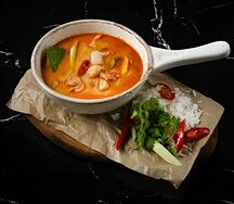 Суп Том Ям с креветками