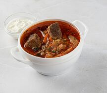 Щи с говядиной