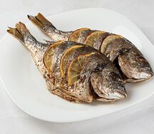 Дорадо на гриле