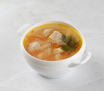 Суп из домашней курочки