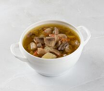 Суп грибной постный
