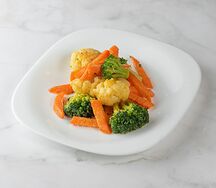 Цветная капуста и брокколи тушеные