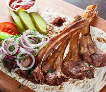 Шашлык из корейки баранины