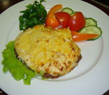 Мясо по-французски