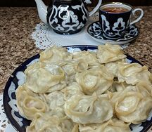 Манты по-узбекски