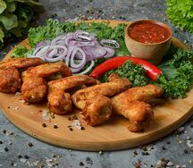 Шашлык из куриных крылышек