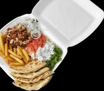 Гиро порция с курицей