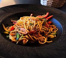 Лапша пшеничная с курицей