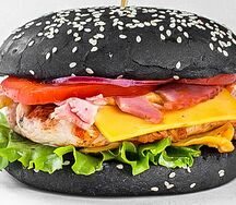 Бургер Chicken Black