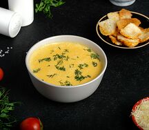 Крем-суп с семгой