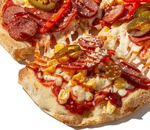 Пицца Мексикано острая с колбасками