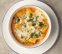 Жаркое из судака с цукини