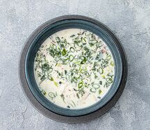 Окрошка на кефире