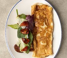 Омлет с ветчиной и сыром