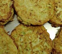 Кабачковые оладушки  