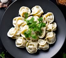 Пельмени куриные ручной лепки 