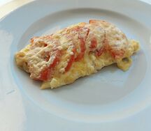 Куриная грудка с помидором